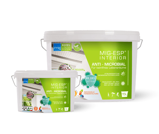 MIGESP-AntiMicrobial Antimikrobielle und Isolierende Innenbeschichtung für Wände