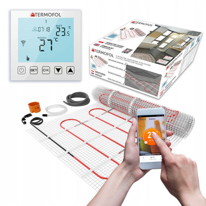 Heizmatten-Set mit WiFi-Thermostat – elektrisches Außenheizsystem